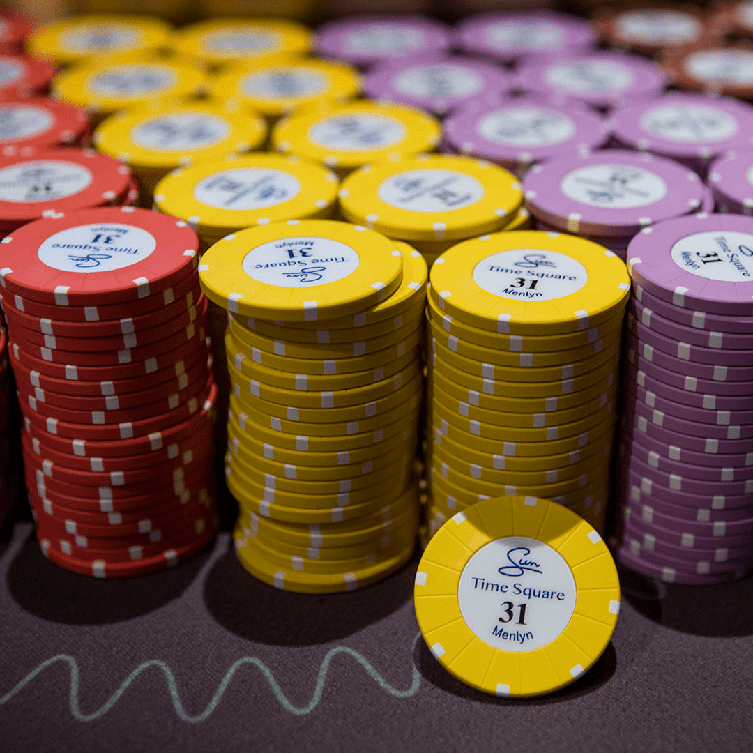 Abstract gold and black VIP motif